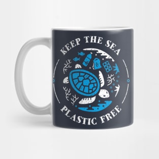 keep the sea plastic free Mug